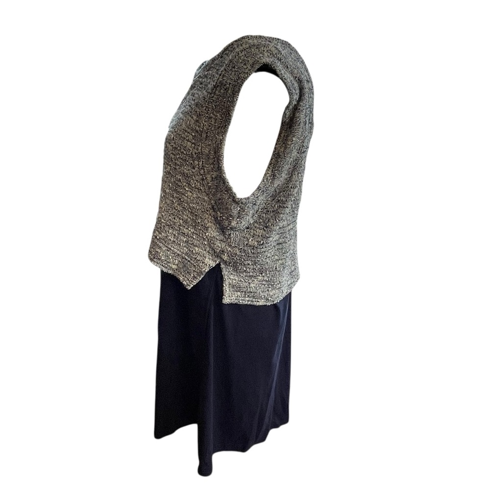 Blue Sleeveless Tank Dress - Picture 3 of 13